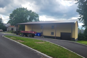 Nová krytina Sběrného dvora - 1
